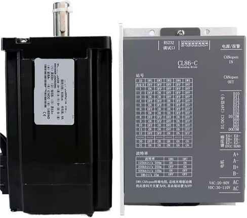 Canopen 34 Stepper Motor 8n.M 6a 2 Phase Loop Stepper Motor Driver Kit LC86H2114+CL86C in Saudi Arabia