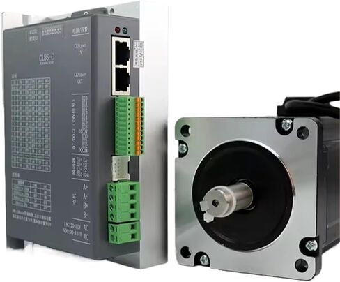 Canopen 34 Stepper Motor 8n.M 6a 2 Phase Loop Stepper Motor Driver Kit LC86H2114+CL86C in Saudi Arabia