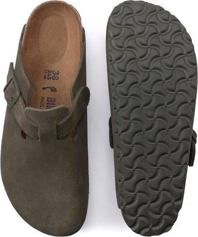 Birkenstock Women's Suede Boston Tobacco Oil LTR in Saudi Arabia