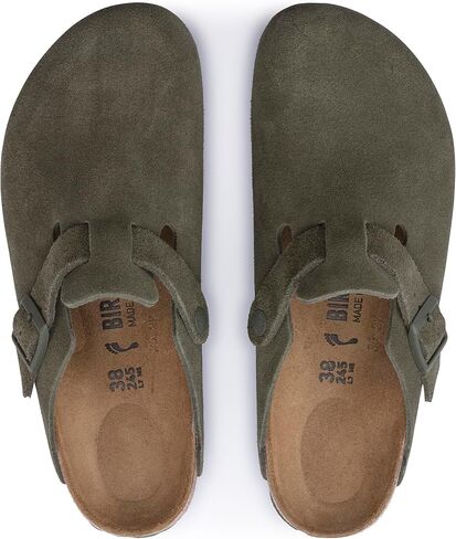 Birkenstock Women's Suede Boston Tobacco Oil LTR in Saudi Arabia