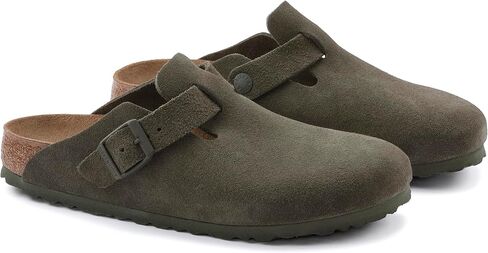 Birkenstock Women's Suede Boston Tobacco Oil LTR in Saudi Arabia