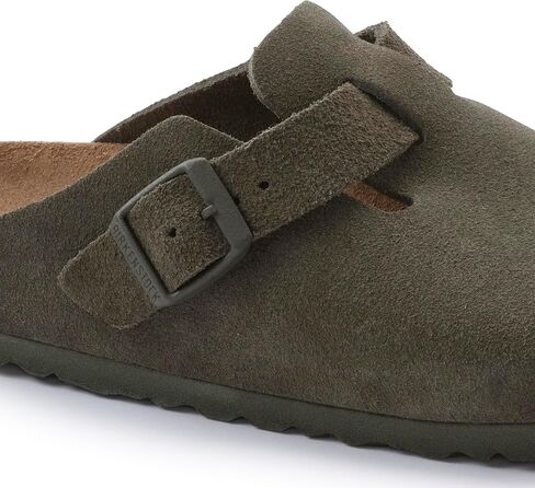 Birkenstock Women's Suede Boston Tobacco Oil LTR in Saudi Arabia