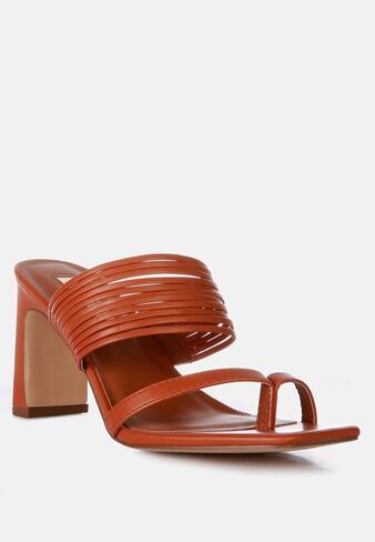 Follow Me Mid Block Heel Sandals in Kuwait