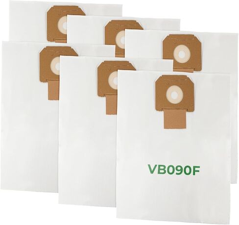 6 Pack VB090F HEPA Vacuum Facs متوافقة مع مستخلصات الغبار BOS-CH 9 جالون VAG090A ، VAG090AH ، VAC090S in Saudi Arabia