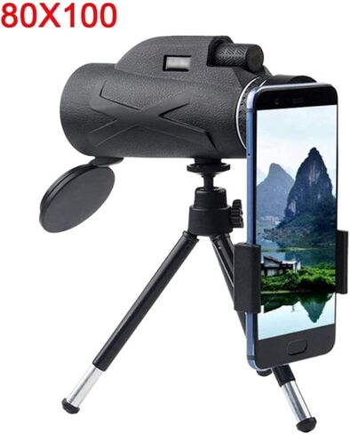 Telescope Telescope أحادي الطاقة عالية 80x100 HD الرؤية الليلية أحادية التكبير البصرية monocle in Saudi Arabia