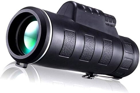 التلسكوبات أحادية العين 4K 10-300X40MM Teamepleto Zoom Telescope Monocular Telescope لمشاهدة الطيور // التخييم/المشي لمسافات طويلة/السفر/الحية الحية in Saudi Arabia