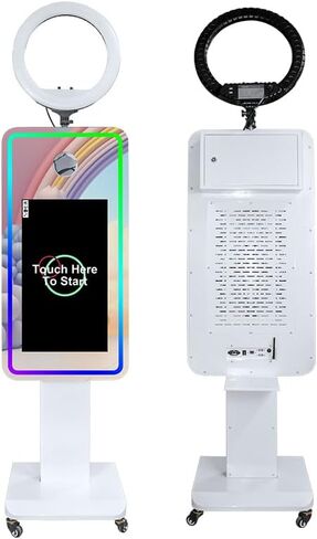 21.5 بوصة شاشة LCD التي تعمل باللمس المحمول كشك صور مرآة ماجي in Kuwait