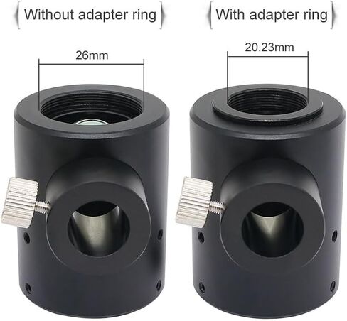 Microscope Accessories Kit Reflection Transmission Lens Adapter for Monocular Digital Microscope Adapter M26 Mm/RMS 20.23 Mm Microscope Slides (Color : M26) in Saudi Arabia