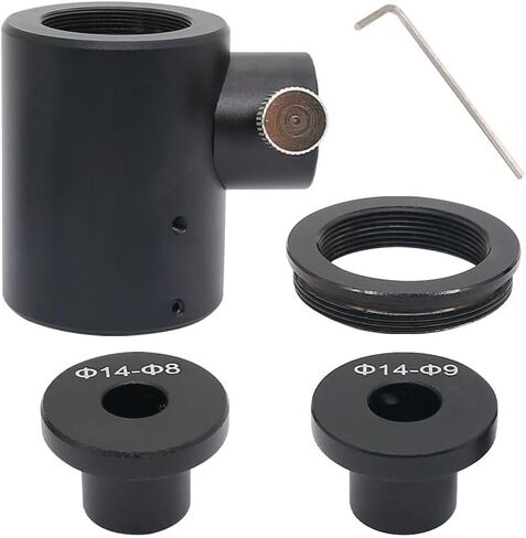 Microscope Accessories Kit Reflection Transmission Lens Adapter for Monocular Digital Microscope Adapter M26 Mm/RMS 20.23 Mm Microscope Slides (Color : M26) in Saudi Arabia