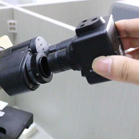 مجموعة ملحقات المجهر 5MP USB أحادي العين مجهر الكاميرا العدسة الرقمية لشرائح المجهر المجهر in Saudi Arabia