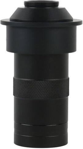Microscope Accessories Kit Industrial Video Microscope Electronic 130X Monocular Zoom C Mount Lens for Camera Microscope Slides (Color : Old 50mm 130X) in Saudi Arabia