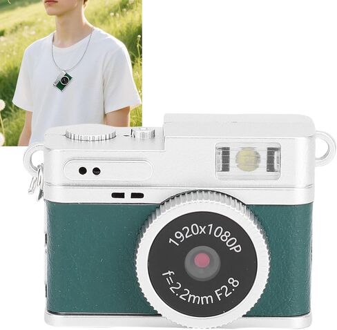 Mini Keychain Camera 1080p HD Video Recorder ، 0.96 "شاشة عالية الدقة ، كاميرات صغيرة محمولة صغيرة ، كاميرات صغيرة مضغوطة ، تدعم الحد الأقصى 128G (الأخضر) in Kuwait
