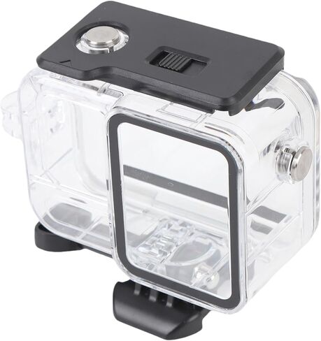 كاميرا Aramox Came Underwater Diving Case 45 M تغطية سكنية غطس عميقة للغطاء العميق والغطس - مواد الكمبيوتر الواضحة والمشرقة in Saudi Arabia