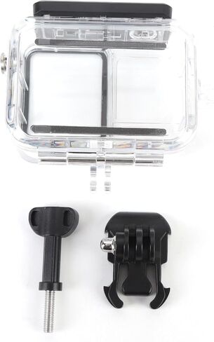 كاميرا Aramox Came Underwater Diving Case 45 M تغطية سكنية غطس عميقة للغطاء العميق والغطس - مواد الكمبيوتر الواضحة والمشرقة in Saudi Arabia