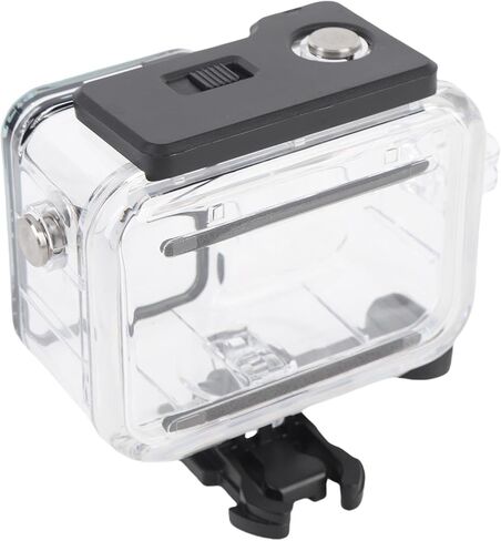 كاميرا Aramox Came Underwater Diving Case 45 M تغطية سكنية غطس عميقة للغطاء العميق والغطس - مواد الكمبيوتر الواضحة والمشرقة in Saudi Arabia