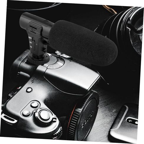 Homoyoyo Photography Interview Microphone for Cameras Noise-reducing Condenser Mic Shock Resistance for Professional Recording and Vlogging in Saudi Arabia