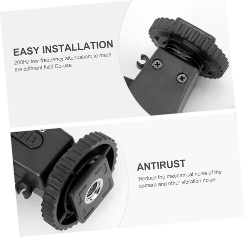 Homoyoyo Photography Interview Microphone for Cameras Noise-reducing Condenser Mic Shock Resistance for Professional Recording and Vlogging in Saudi Arabia
