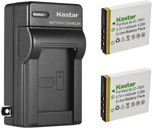 Kastar AC Wall Battery Charger Replacement for Winait DC-T140B, HP NP40, DJ04V20500A, VG0376122100008, PW360T, PB360T, SB360, Hitachi DZ-HV584E, Jenoptik 10.0Z3SS, DC-T200 in Saudi Arabia