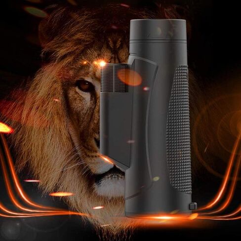 تلسكوب عالية الطاقة HD Telescope أحادي العين 10x42 مناظير مقاومة للماء مع محول الهواتف الذكية وترايبود مناسب للتخييم في الهواء الطلق in Kuwait