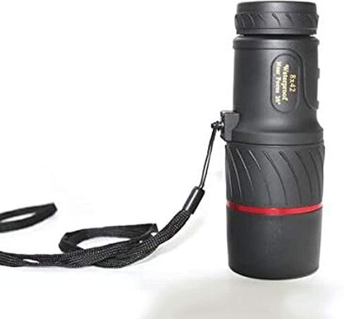 أحاديات K 8x42 أحادي الحواجز الساطعة الحادة للبالغين يدويًا تلسكوبًا أحاديًا واضحًا مع نظام ترايبود ACCU - Grip Handheld Tripod in Kuwait