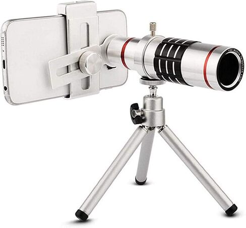 BAK4 تلسكوب أحادي التلسكوب - تكبير الطاقة أحادي التلسكوب أحادي التضخم 12x تلسكوب العدسة عالية الدقة مع الهاتف الذكي in Kuwait