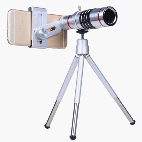 BAK4 تلسكوب أحادي التلسكوب - تكبير الطاقة أحادي التلسكوب أحادي التضخم 12x تلسكوب العدسة عالية الدقة مع الهاتف الذكي in Kuwait