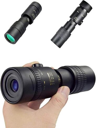 4K 10-300x40mm Super Teapto Zoom Telescope Monocular Telescope عالية الدقة BAK4 PRISM DESIGN TELESCOPE أحادي العين مع حامل الهاتف وترايبود لمشاهدة الطيور السفر in Kuwait