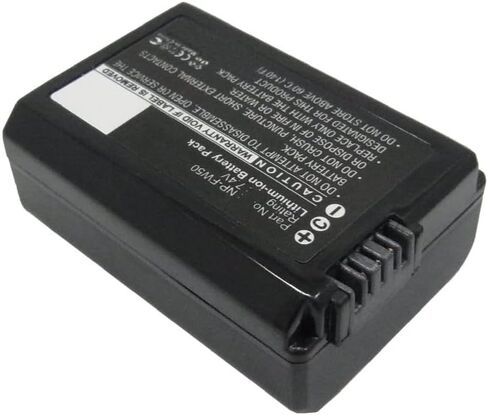 Synergy Digital Camera Battery, Compatible with Sony Alpha A3000 Digital Camera, (Li-Ion, 7.2V, 1500 mAh) Ultra High Capacity, Replacement for Sony NP-FW50 Battery in Saudi Arabia