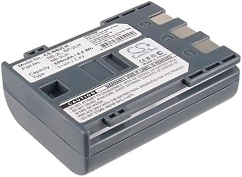 Cameron Sino Battery for Canon 40mc ، BP-2LH ، V800 ، ZR100 ، ZR-100 ، ZR200 ، ZR-200 ، ZR300 ، ZR-300 ، ZR400 ، ZR-400 ، ZR500 ، ZR600 ، ZR700 ، ZR830 ، ZR850 600MAH in Saudi Arabia