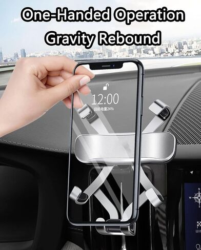 Car Phone Mount for Volvo XC90 2015-2023, 360° Rotation Adjustable Holder, Secure Grip, Easy One Hand Use, Hands Free for Safe Driving, Durable Everyday Design in Saudi Arabia
