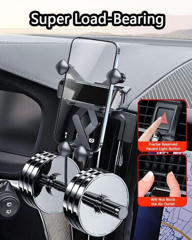 حامل هاتف السيارة لـ Volvo XC60 2018-2021 2023 ، حامل قابل للتعديل بزاوية 360 درجة ، قبضة آمنة ، سهلة الاستخدام ، خالية من اليدين للقيادة الآمنة ، التصميم اليومي المتين ، C Red in Saudi Arabia