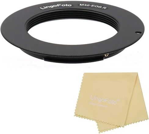 M42-EOS R خاتم محول العدسة ULTRA-SLIM لعدسات M42 MOUNT و CANON EOS RF Mount Camera EOS R52 R62 R100 R50 R1 R1N in Kuwait