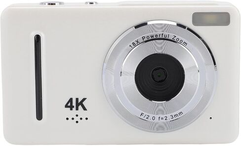 Bewinner 64mp 4K Digital Camera for Photography Video ، Camcorder Autofcus Travel مع شاشة 2.4 بوصة ، مرشحات ، بطارية طويلة للمراهقين ، الطلاب ، المدونة (الأسود) in Kuwait