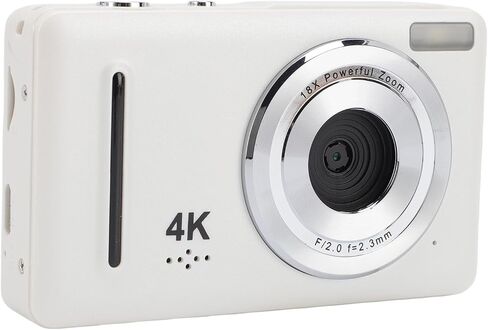 Bewinner 64mp 4K Digital Camera for Photography Video ، Camcorder Autofcus Travel مع شاشة 2.4 بوصة ، مرشحات ، بطارية طويلة للمراهقين ، الطلاب ، المدونة (الأسود) in Kuwait