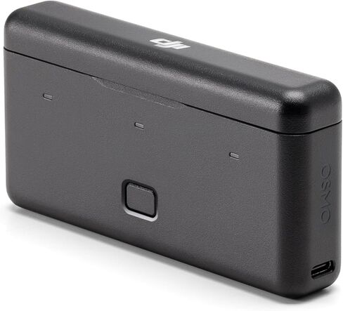 Original Osmo Action 5 Case MultiFunctional Battery Case 2 ، إكسسوارات كاميرا Hub السريعة لـ DJI Osmo Action 5 Pro/Action 4/Action 3 (تخزين ثلاث بطاريات وبطاقتين microSD) in Kuwait