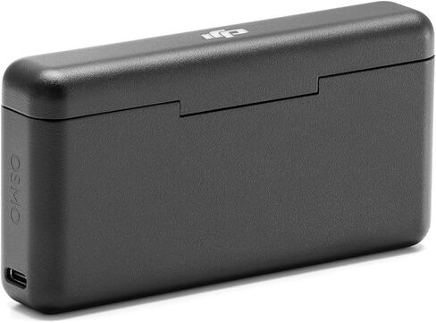 Original Osmo Action 5 Case MultiFunctional Battery Case 2 ، إكسسوارات كاميرا Hub السريعة لـ DJI Osmo Action 5 Pro/Action 4/Action 3 (تخزين ثلاث بطاريات وبطاقتين microSD) in Kuwait