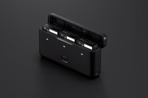 Original Osmo Action 5 Case MultiFunctional Battery Case 2 ، إكسسوارات كاميرا Hub السريعة لـ DJI Osmo Action 5 Pro/Action 4/Action 3 (تخزين ثلاث بطاريات وبطاقتين microSD) in Kuwait