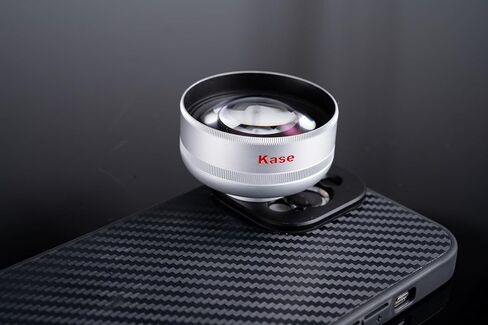 عدسة Kase Master Macro Pro بالإضافة إلى الزجاج البصري تركز من 40 مم إلى 85 مم متوافق مع حالات جبل iPhone Kase M17 in Saudi Arabia