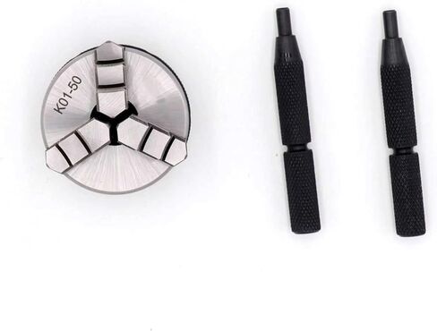 K01-50 3 Jaw mini مخرطة تشاك تشاك تشاك M14-1 الخيط 2 '' بوصة in Kuwait