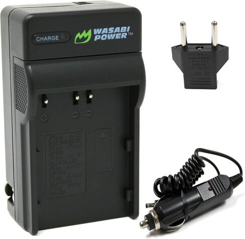شاحن بطارية Wasabi Power لـ Nikon En-El3e و Nikon D50 ، D70 ، D70s ، D80 ، D90 ، D100 ، D200 ، D300 ، D300S ، D700 in Saudi Arabia