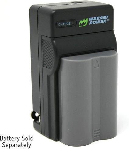 شاحن بطارية Wasabi Power لـ Nikon En-El3e و Nikon D50 ، D70 ، D70s ، D80 ، D90 ، D100 ، D200 ، D300 ، D300S ، D700 in Saudi Arabia