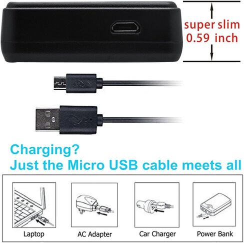 Kastar LCD Slim USB Charger لـ Canon LP-E17 و LC-E17 و LC-E17C و Canon EOS M3 و EOS Rebel T6I و EOS Rebel T6S و EOS 750D و EOS 760D و EOS 8000D ، KISS X8I Camera in Saudi Arabia