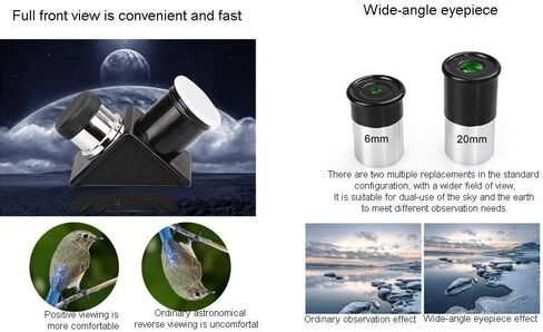 Telescope for Kids,Beginners,70mm Aperture 400mm Astronomical Refractor Telescope,Portable Travel Telescope for Adult with Travel Bag in Saudi Arabia
