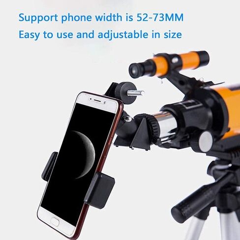 Astronomical Telescope,300mm Focal Length 70mm Aperture Refractor Monocular Telescope 175X Lens with Tripod Moon Filter Stargazing in Saudi Arabia
