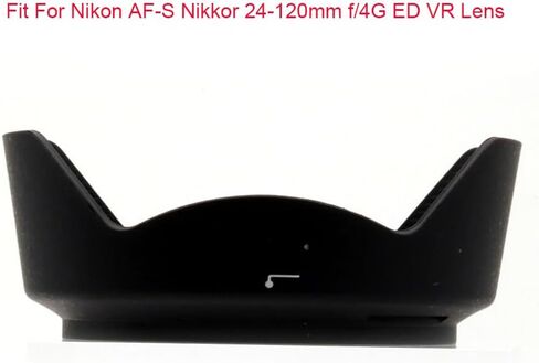 HB-53 Lens Hood لـ Nikon AF-S Nikkor 24-120mm F/4G Ed VR Lens HB-53 Lens Shade in Kuwait
