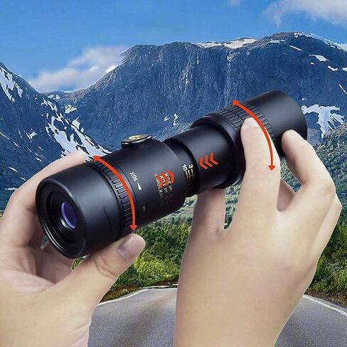 4K 10-300x40mm تلسكوب أحادي Telephoto Zoom Monocular Starscope بالملف in Kuwait