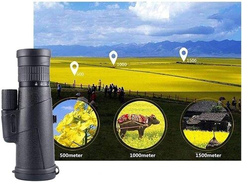 Telescope 10-30 × 42 عالي الطاقة تكبير وحيد مع رؤية ليلية متينة مع محول الهواتف الذكية وترايش BAK4 PRISM FMC عدسة الطيور أحادية in Kuwait