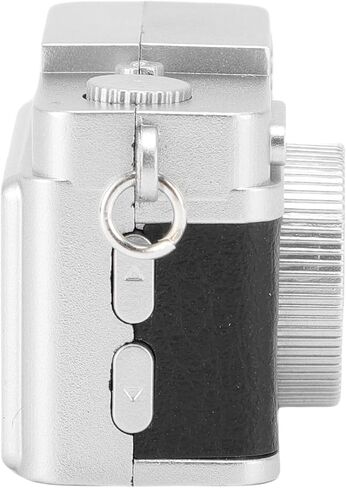 New Mini Keychain Camera, 1080P Mini Retro Digital Camera with 64GB Card & Led Light & 4 Filters, Compact Vintage Video Recorder for Travel Study Recording Vlogging (Black) in Saudi Arabia