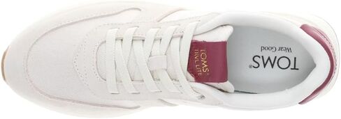 Toms Womens Trvl Lite Retro Lace Up Sneakers Shoes Nasual - Beige in Kuwait