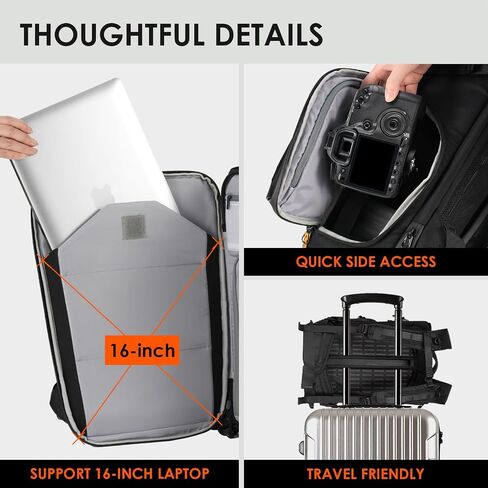 TARION Camera Backpack for Photographers Compact 12L Green TB-S | 14 Inch Laptop Compartment, Rain Cover, Bottom Tripod Holder, for DSLR Mirrorless Cameras, Everyday Shooting in Saudi Arabia